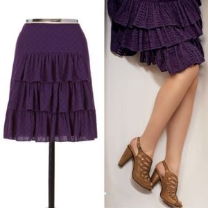 Anthropologie Ett Twa Tiered Tutu Skirt